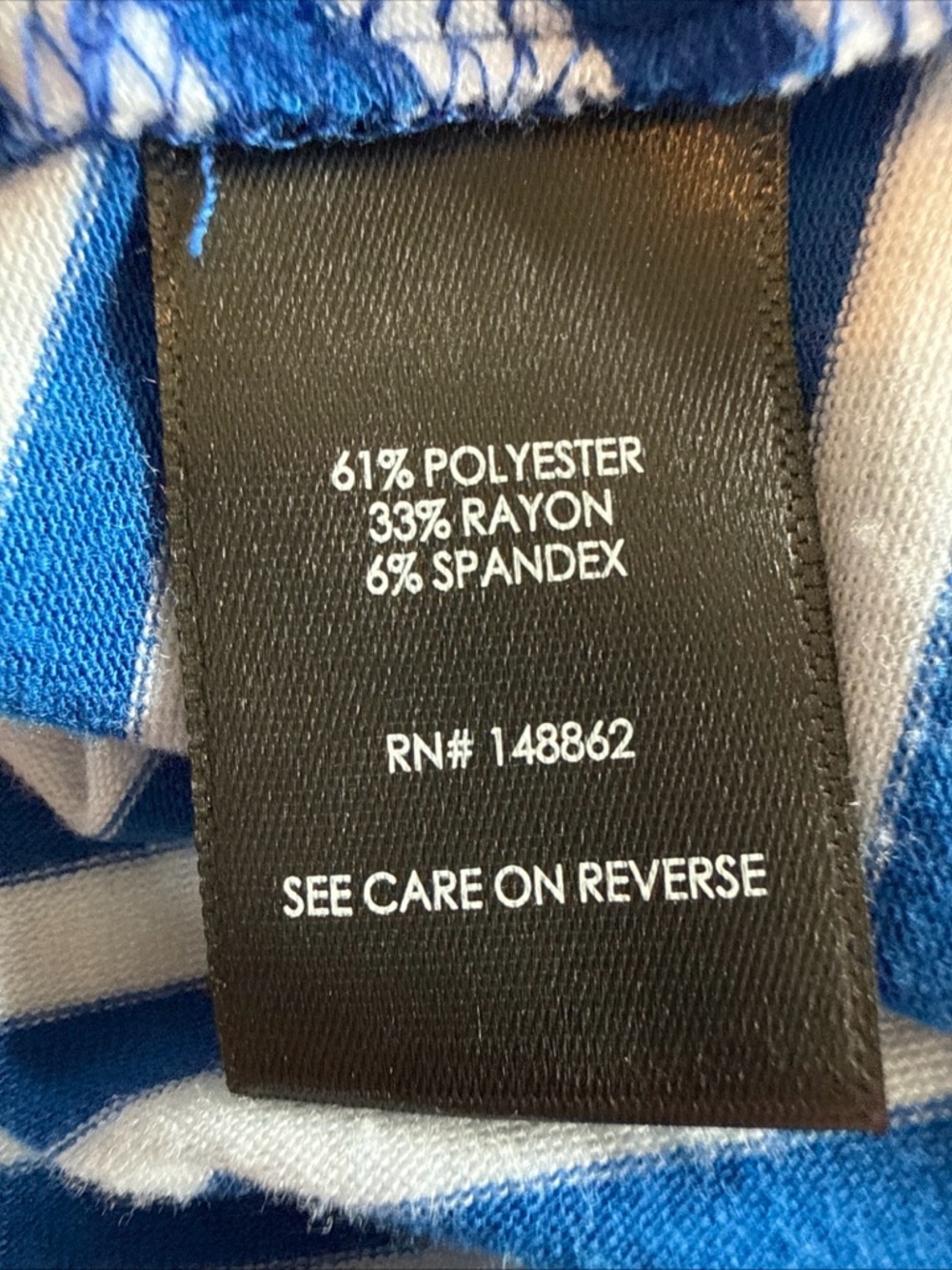 Torrid Blue & White Stripe Maxi Jersey Snap Front Dress Nautical Preppy Size 3 - Picture 10 of 11